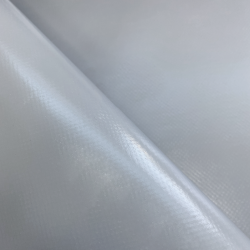 Ткань ПВХ 450 гр/м2, Серый (Ширина 150см), на отрез  в Братске