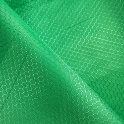 Ткань Оксфорд 300D PU Рип-Стоп СОТЫ, цвет Зелёный (на отрез)  в Братске