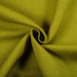 Ткань Рогожка (мебельная), цвет Зелёный (на отрез)  в Братске